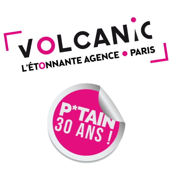 Logo Volcanic + 30 ans